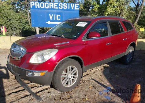 2008 Buick Enclave Cx из США, поврежденный, VIN 5GAEV13758J132555